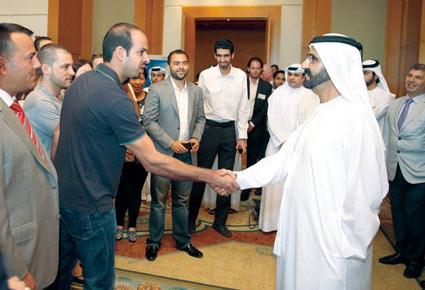 محمد بن راشد: الإبداع والنجاح يولدان من رحم الأزمات والشدائد